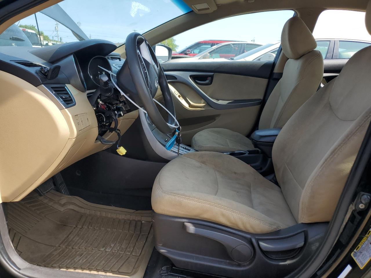 2012 Hyundai Elantra Gls VIN: 5NPDH4AE6CH070640 Lot: 68626184