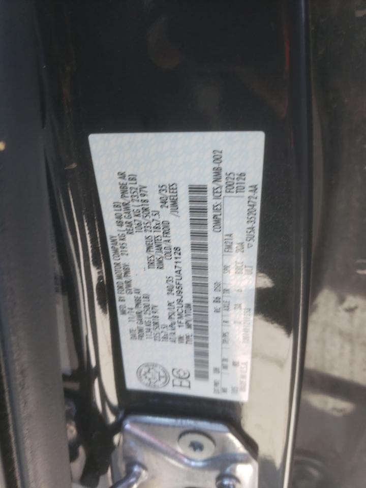 2015 Ford Escape Titanium VIN: 1FMCU9J95FUA71128 Lot: 66017994