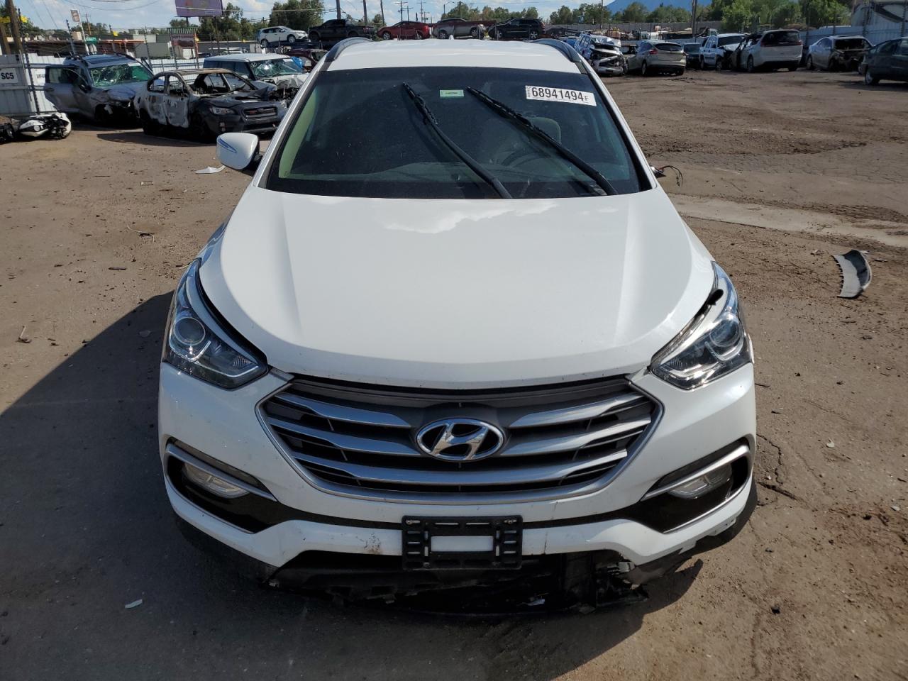 5NMZU3LB0JH097826 2018 Hyundai Santa Fe Sport