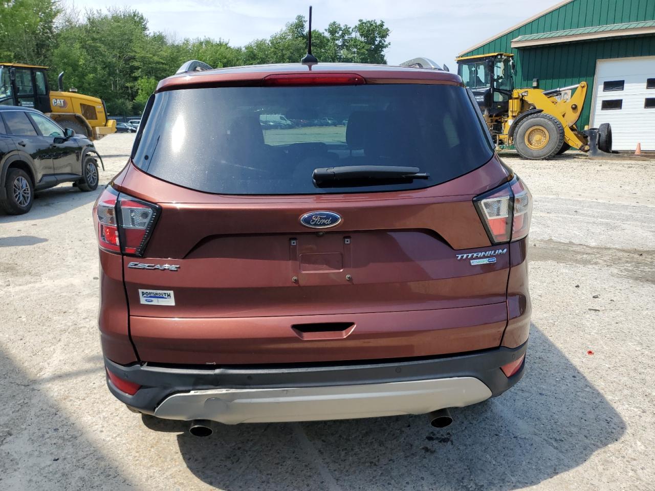 2018 Ford Escape Titanium VIN: 1FMCU9J95JUA65306 Lot: 66076924