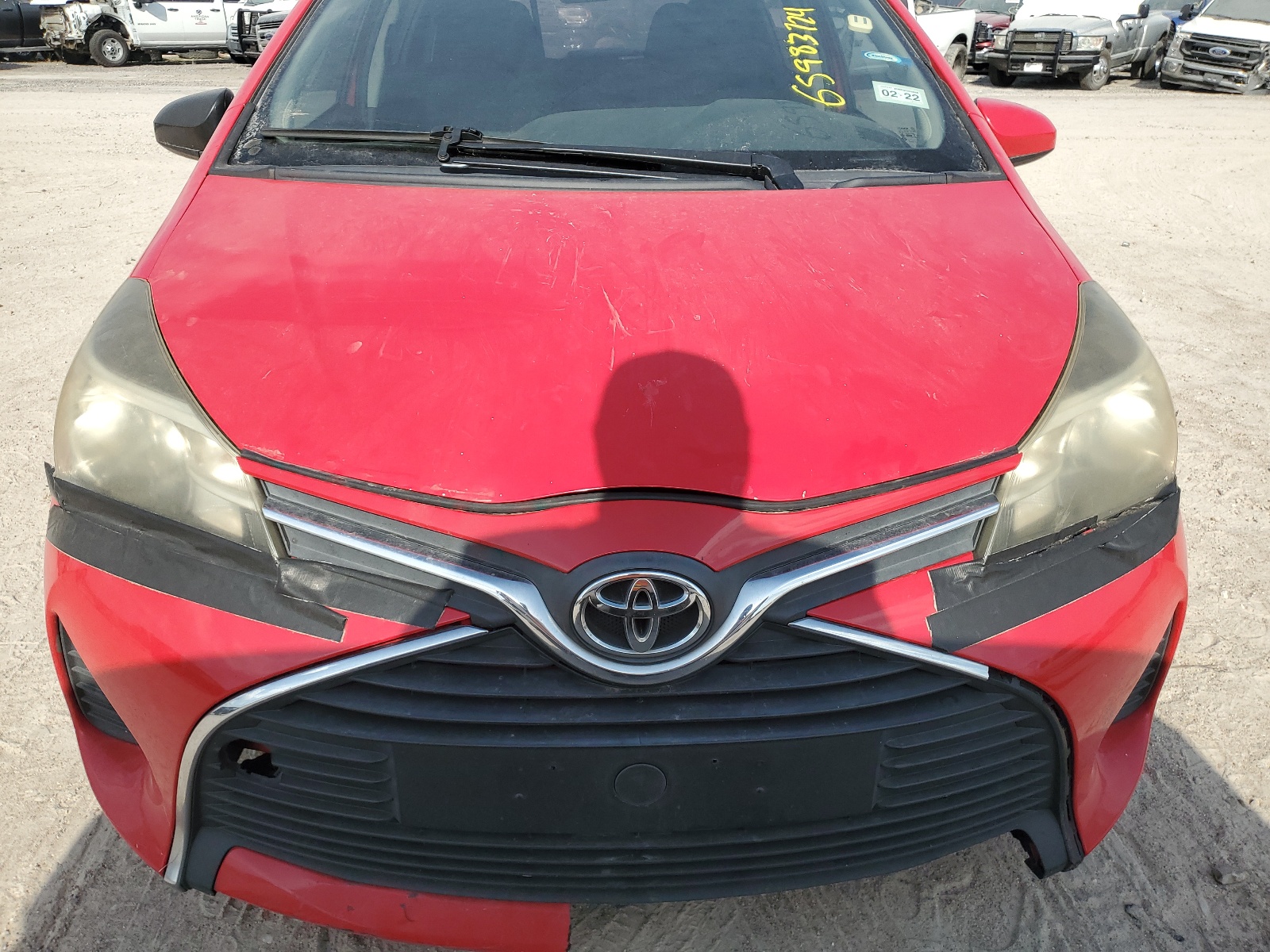 VNKKTUD38FA027078 2015 Toyota Yaris