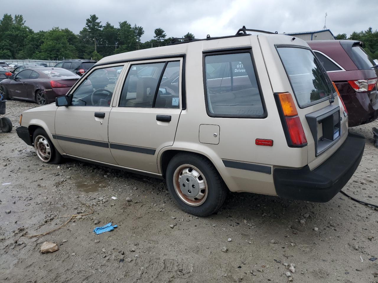 1987 Toyota Tercel Deluxe VIN: JT2AL32V5H3674511 Lot: 65405984