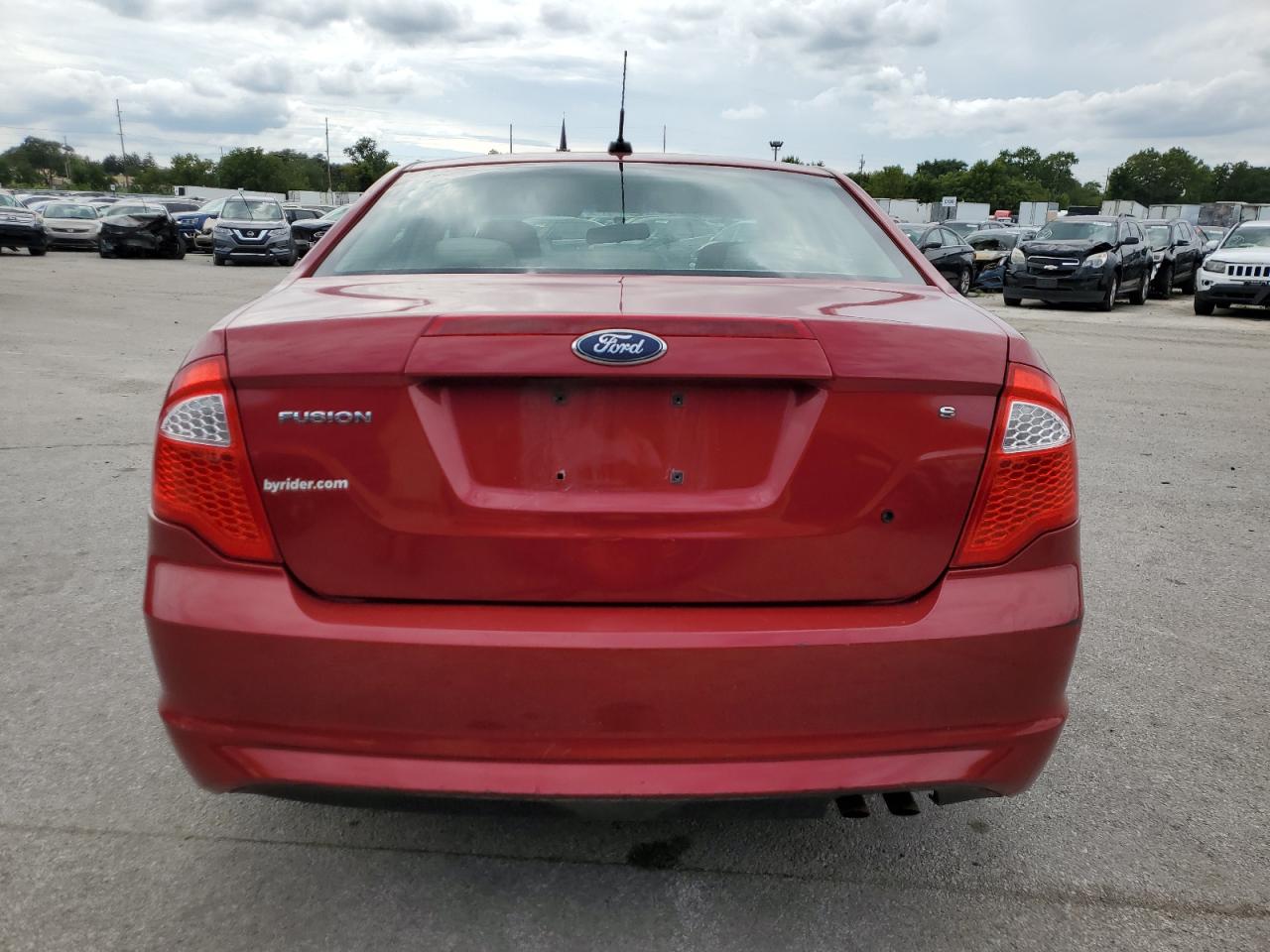 2010 Ford Fusion S VIN: 3FAHP0GA6AR199687 Lot: 68507284