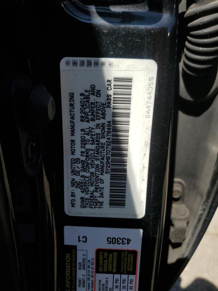 5Y2SM67079Z478494 2009 Pontiac Vibe