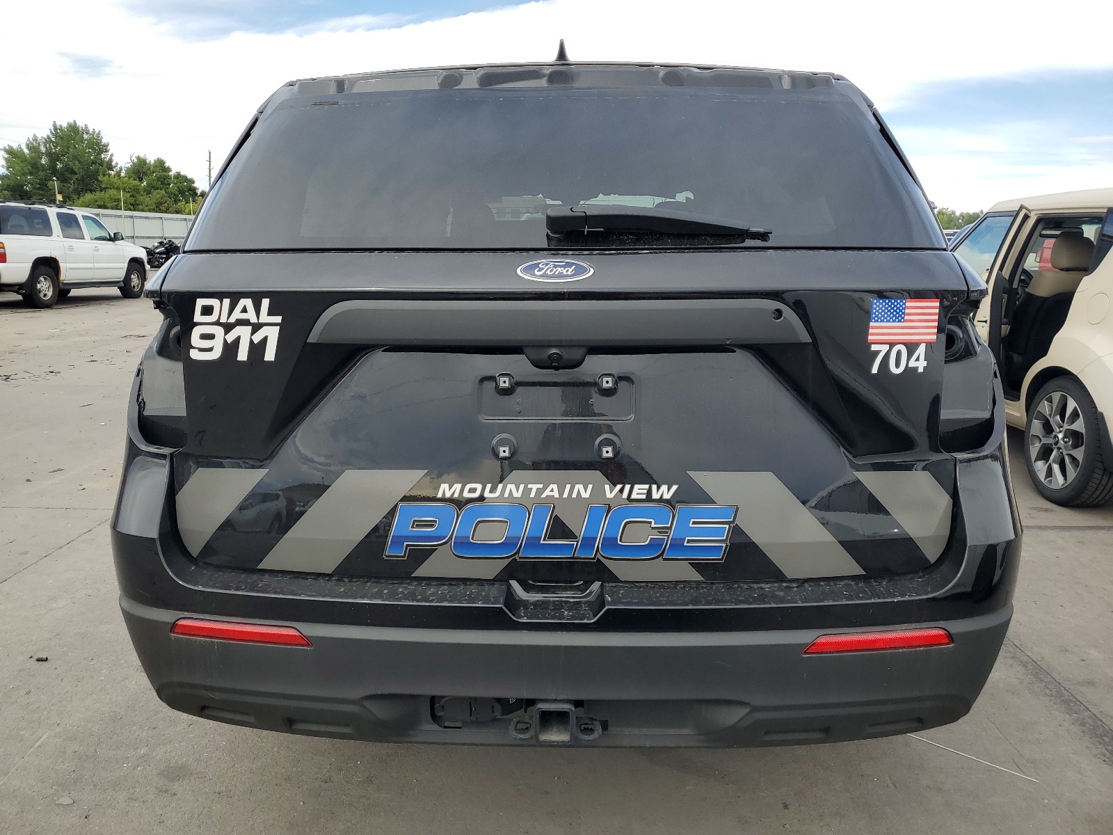 1FM5K8AB9NGB80619 2022 Ford Explorer Police Interceptor