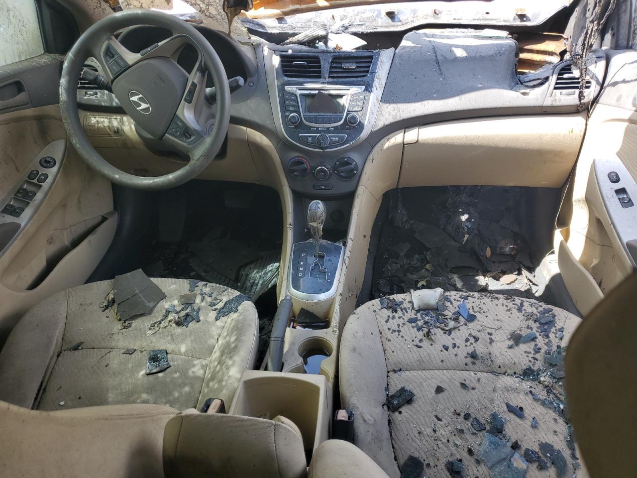 2013 Hyundai Accent Gls VIN: KMHCU4AE7DU397915 Lot: 65629154