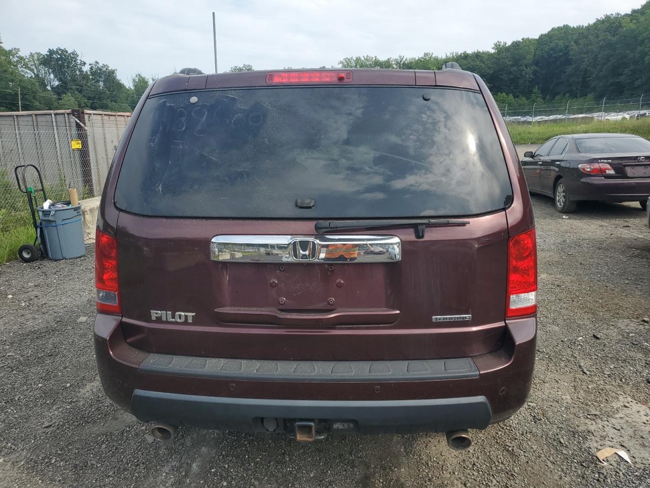 2009 Honda Pilot Touring VIN: 5FNYF38999B004715 Lot: 66686534