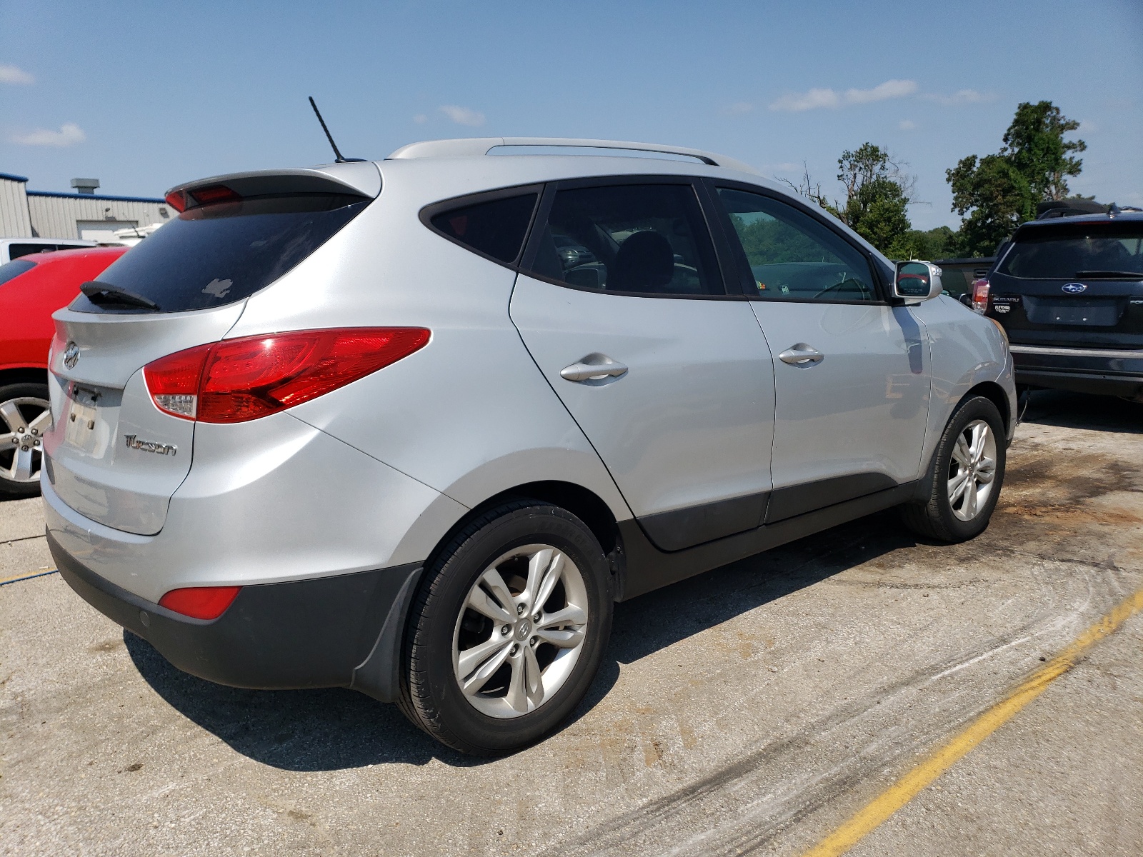 2013 Hyundai Tucson Gls vin: KM8JU3AC8DU769777