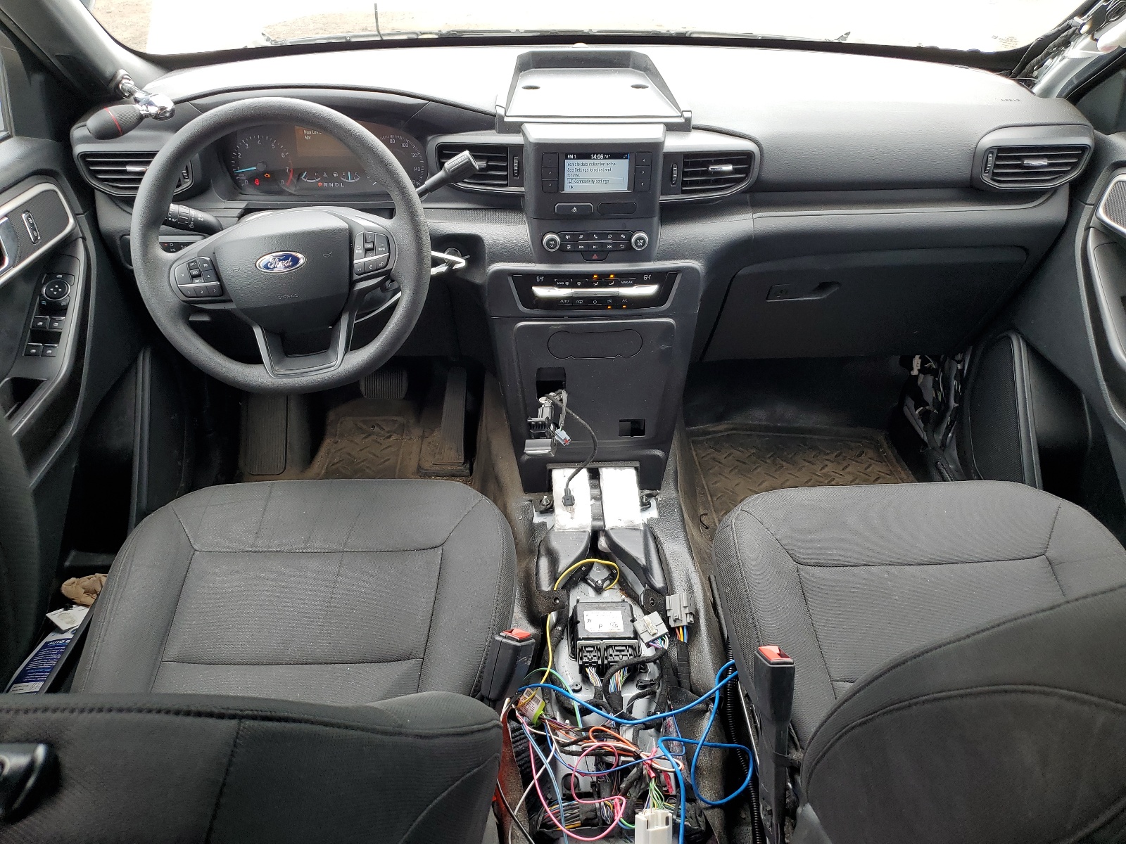 1FM5K8AB8NGA93617 2022 Ford Explorer Police Interceptor