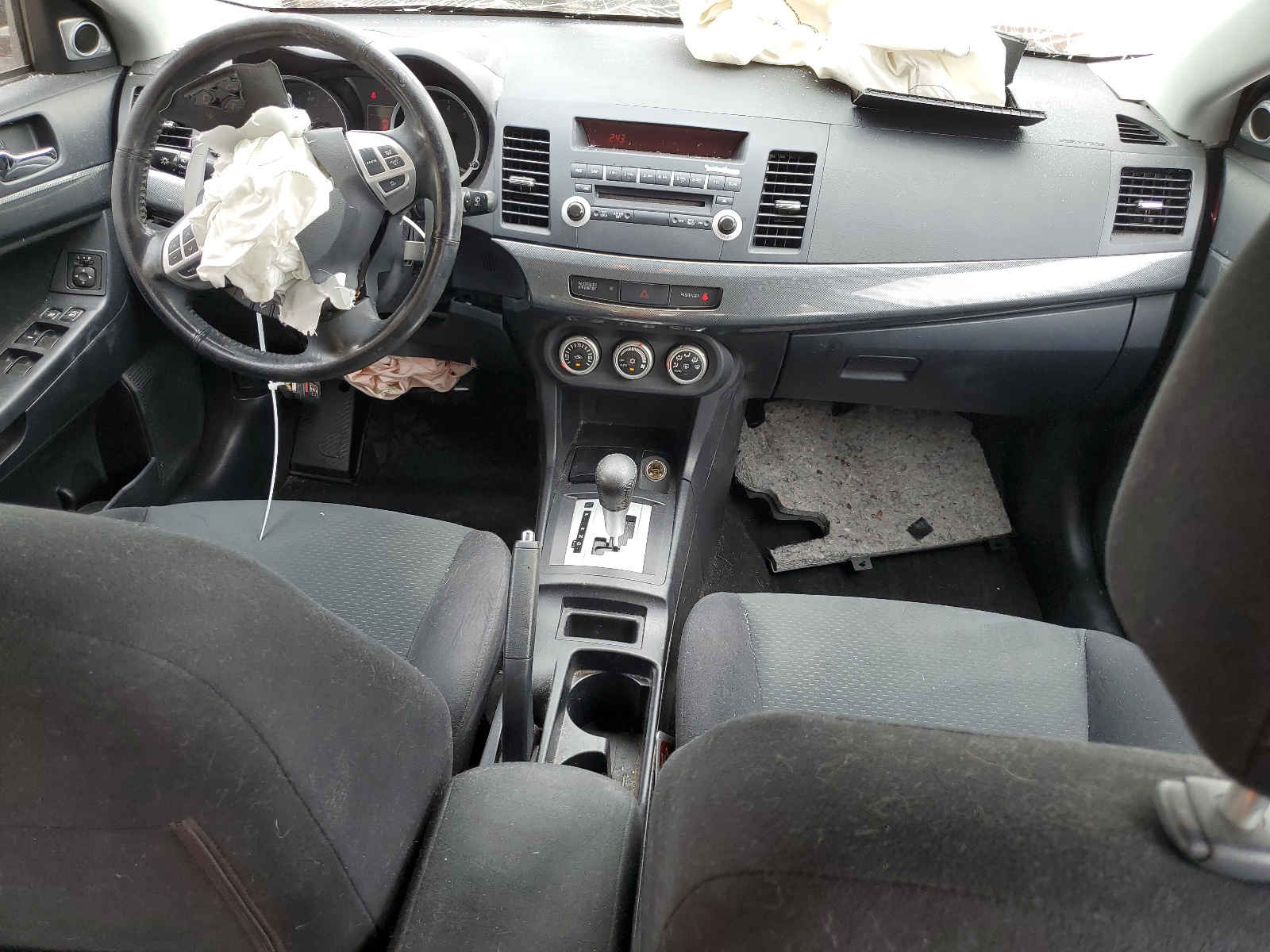 JA3AU86W69U019238 2009 Mitsubishi Lancer Gts