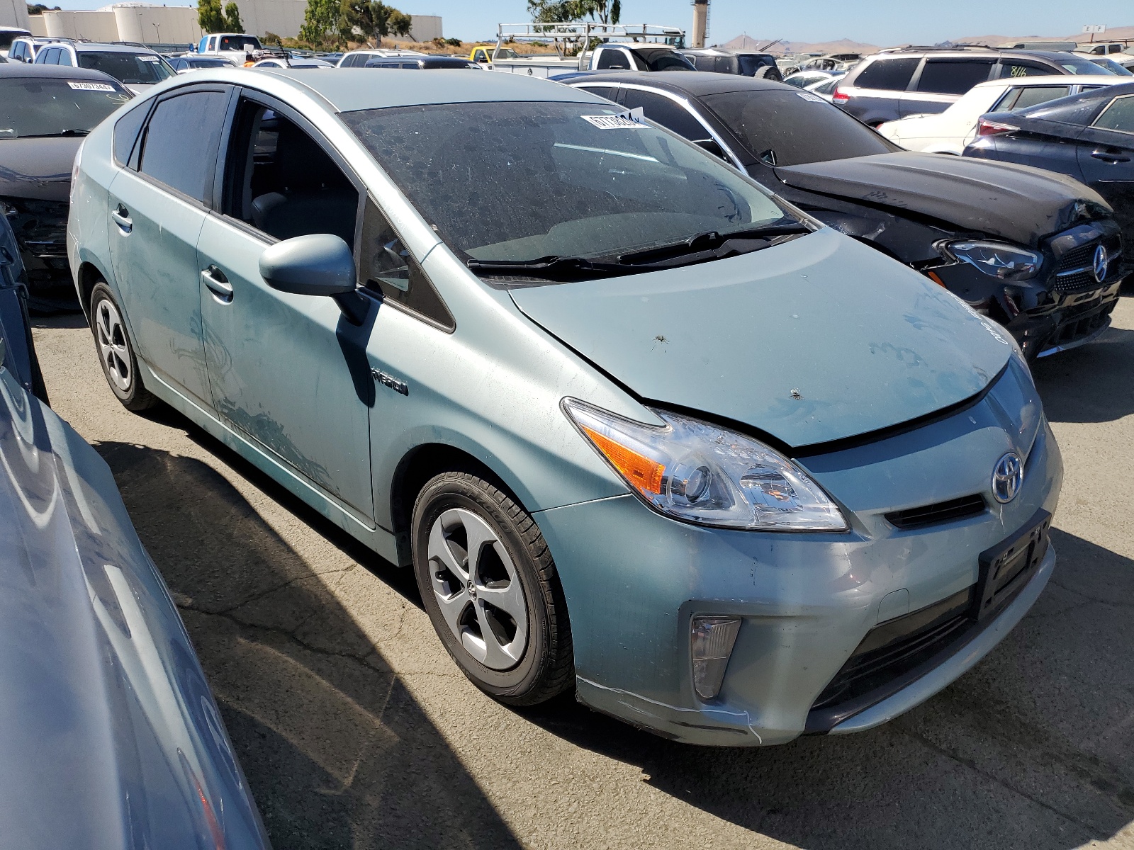 JTDKN3DUXE1861163 2014 Toyota Prius