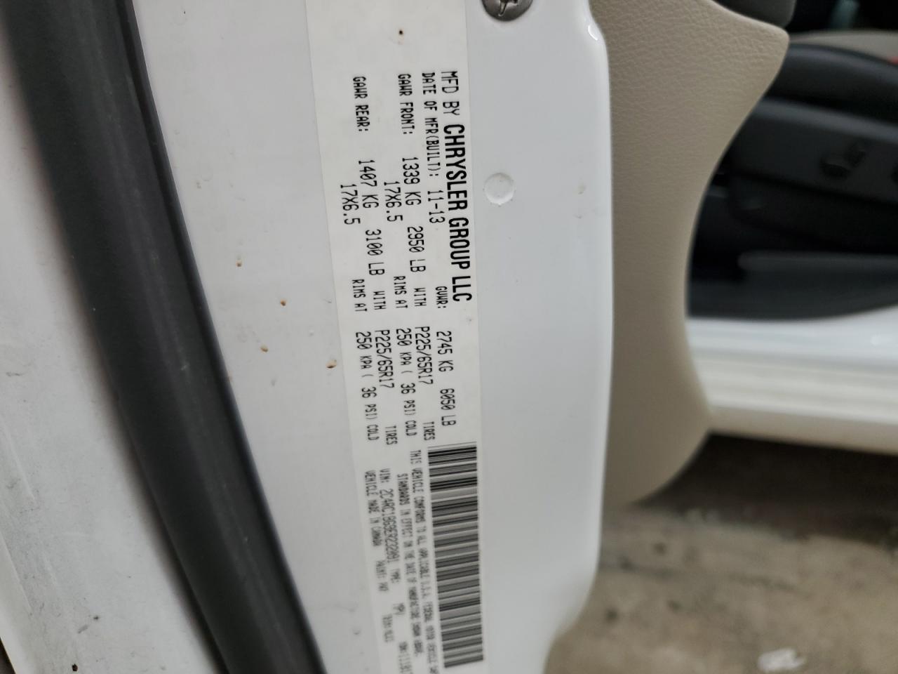 2014 Chrysler Town & Country Touring VIN: 2C4RC1BG9ER232091 Lot: 65806844