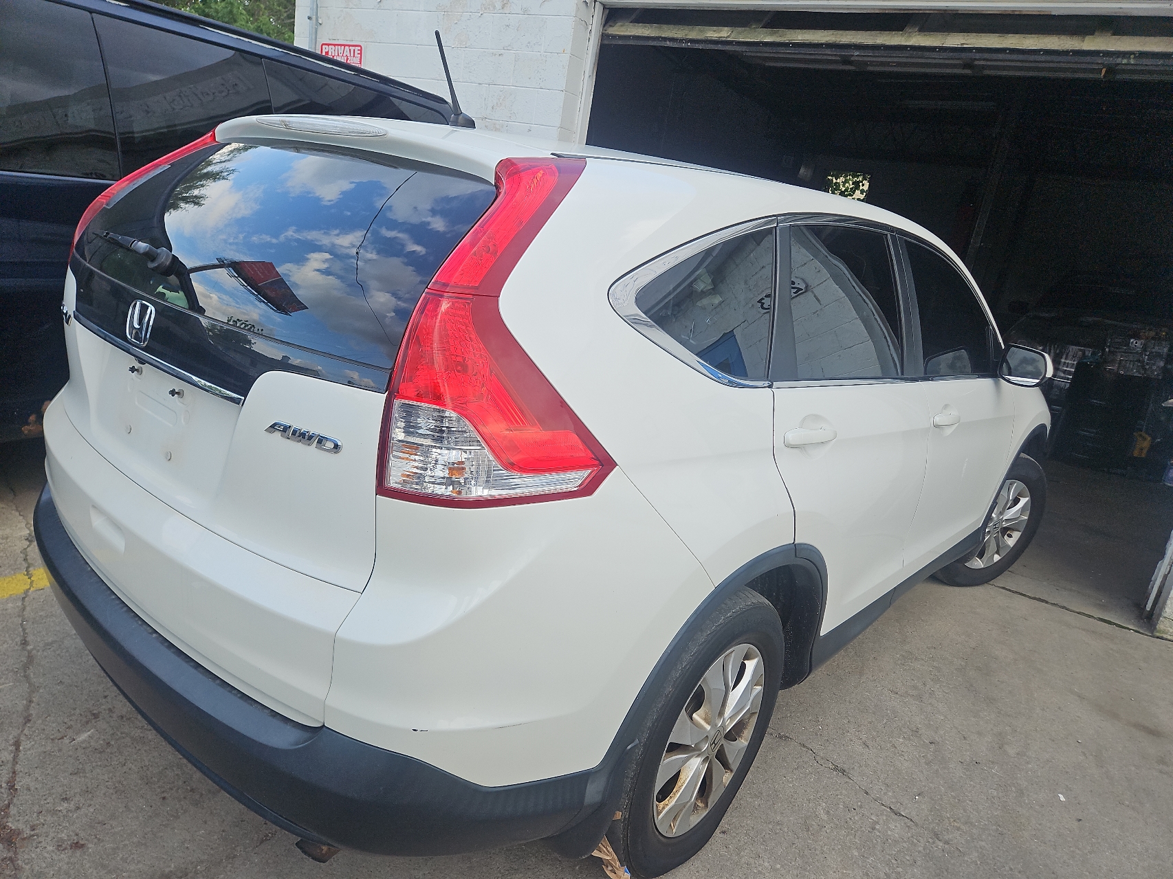 2014 Honda Cr-V Ex vin: 5J6RM4H57EL102737