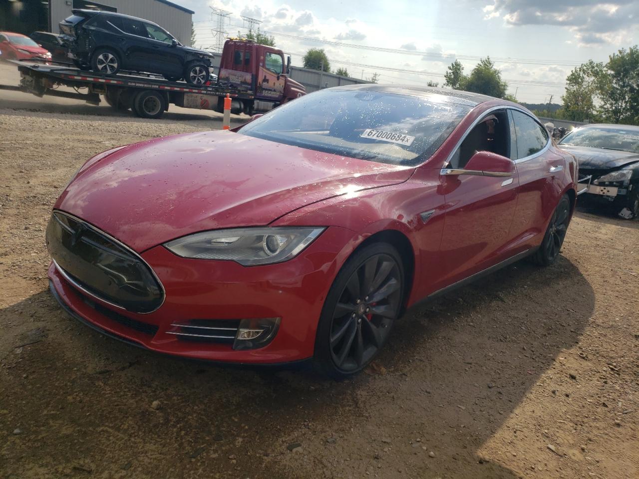 5YJSA1E47FF106799 2015 TESLA MODEL S - Image 1