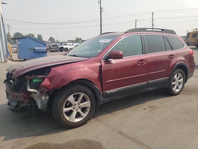  SUBARU OUTBACK 2014 Червоний