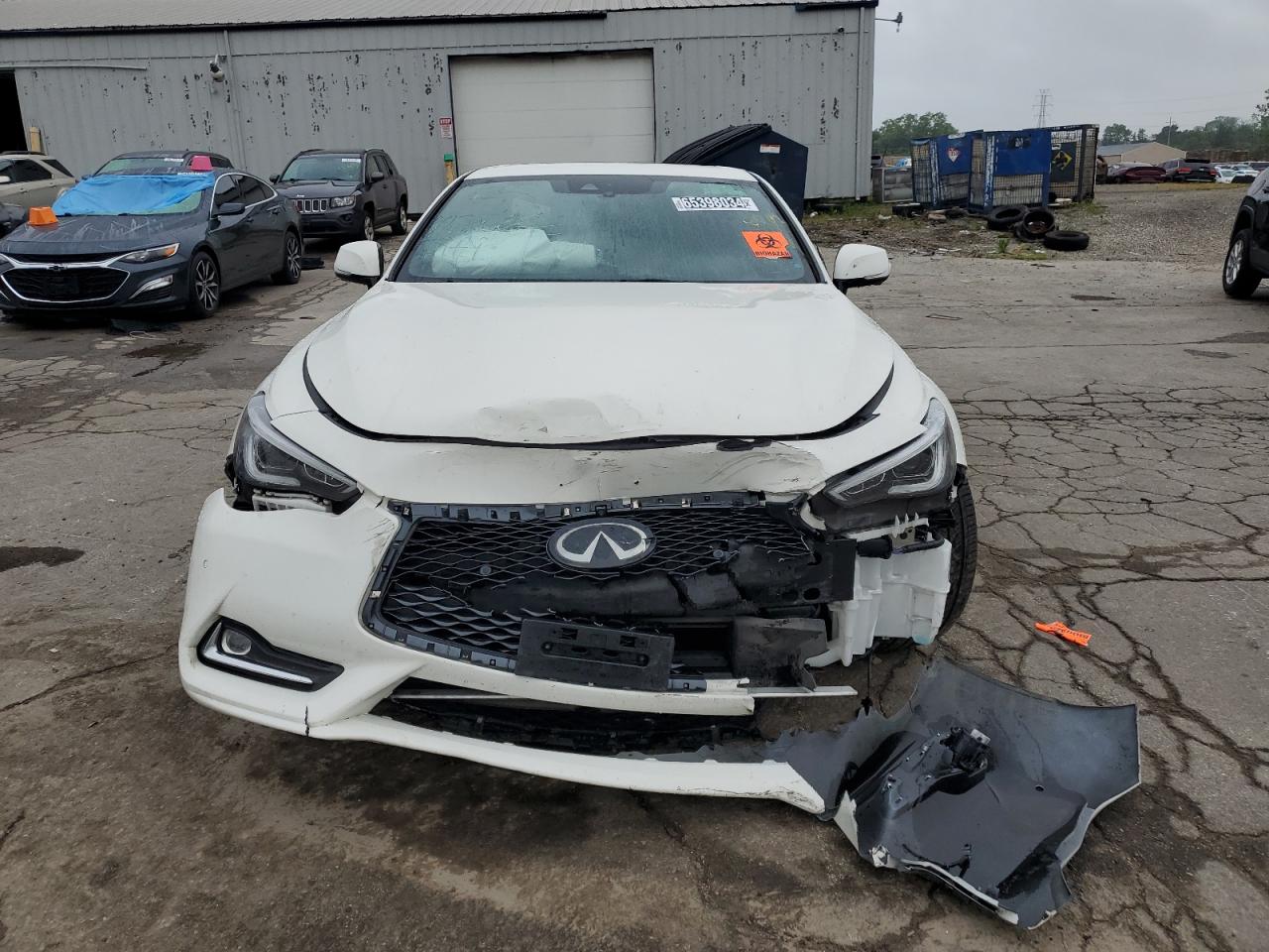 2021 Infiniti Q60 Luxe VIN: JN1EV7KK0MM410944 Lot: 65398034