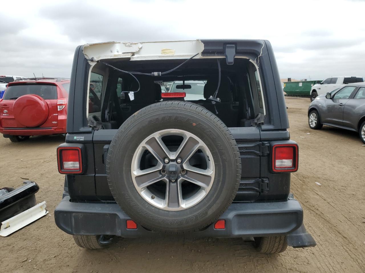 2021 Jeep Wrangler Unlimited Sahara VIN: 1C4HJXEN8MW533522 Lot: 66997304