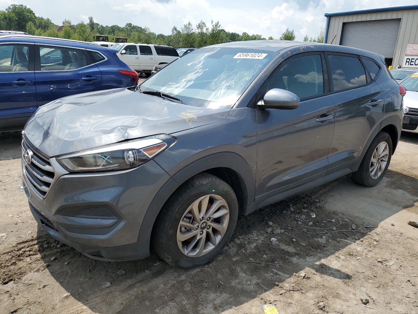 2018 Hyundai Tucson Se vin: KM8J2CA48JU681399