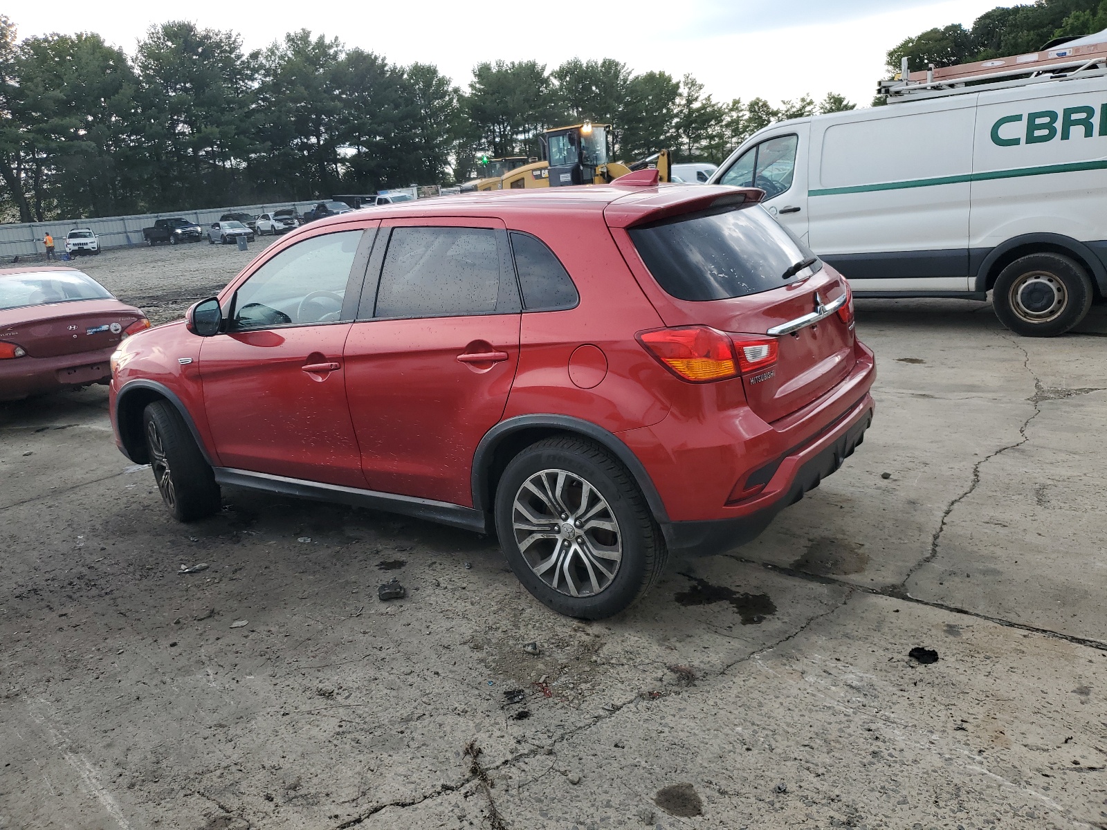 2018 Mitsubishi Outlander Sport Es vin: JA4AR3AWXJU001546