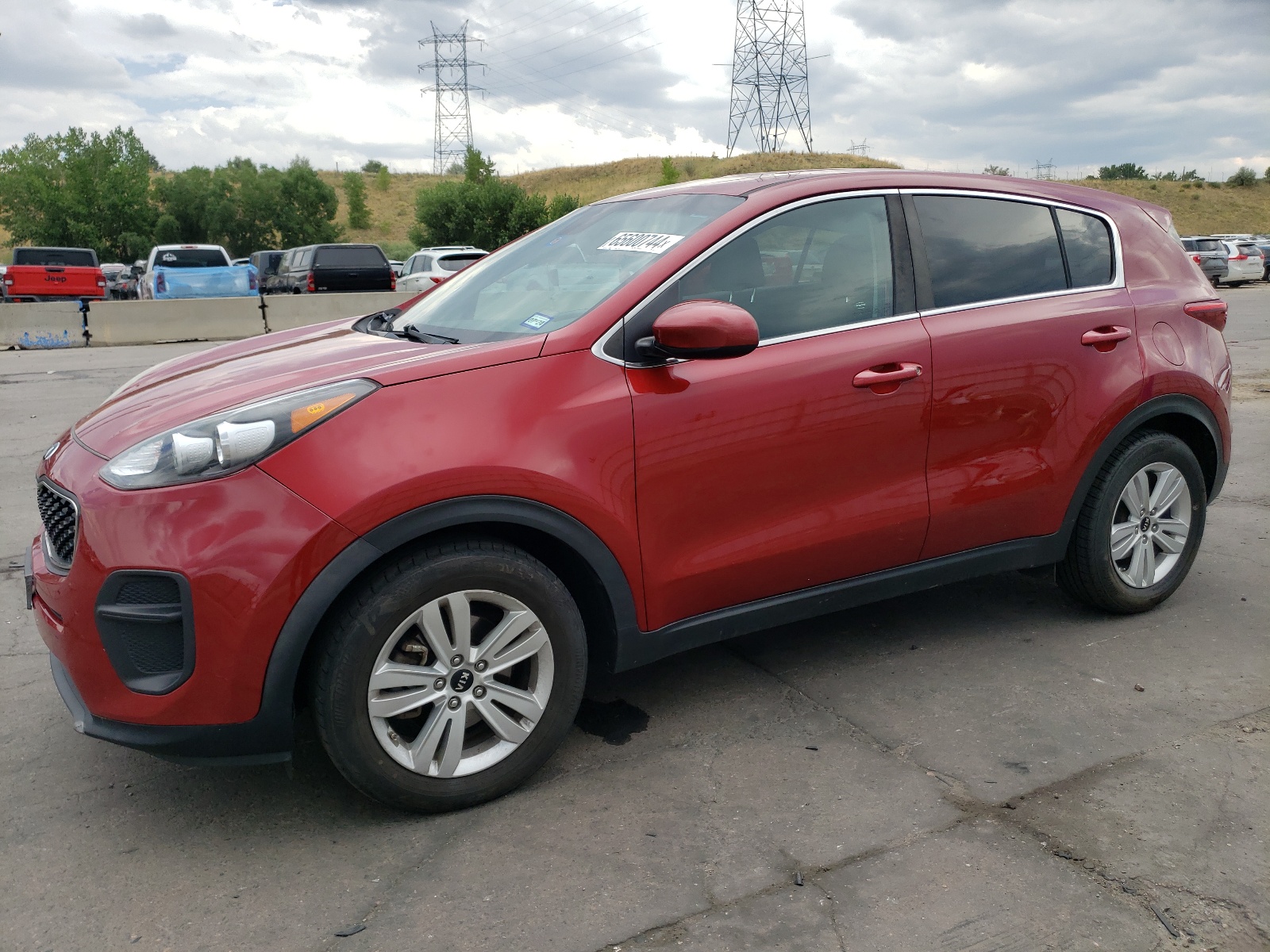 2018 Kia Sportage Lx vin: KNDPM3AC9J7468721