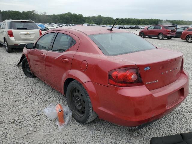  DODGE AVENGER 2013 Червоний