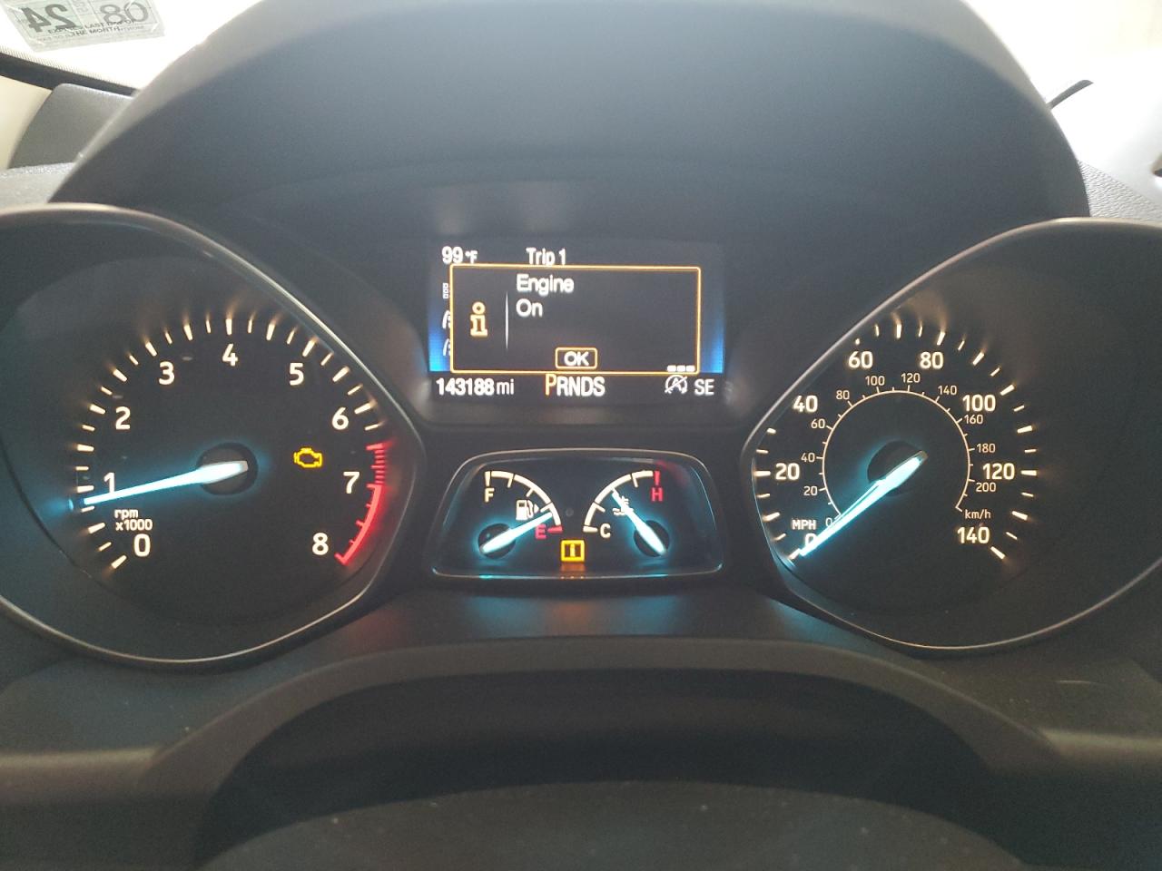 2017 Ford Escape Se VIN: 1FMCU0GD1HUA45846 Lot: 66780354