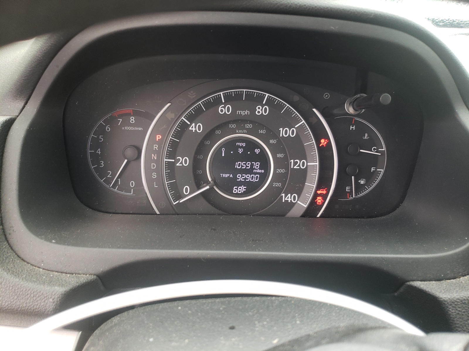 2HKRM4H39GH628394 2016 Honda Cr-V Lx