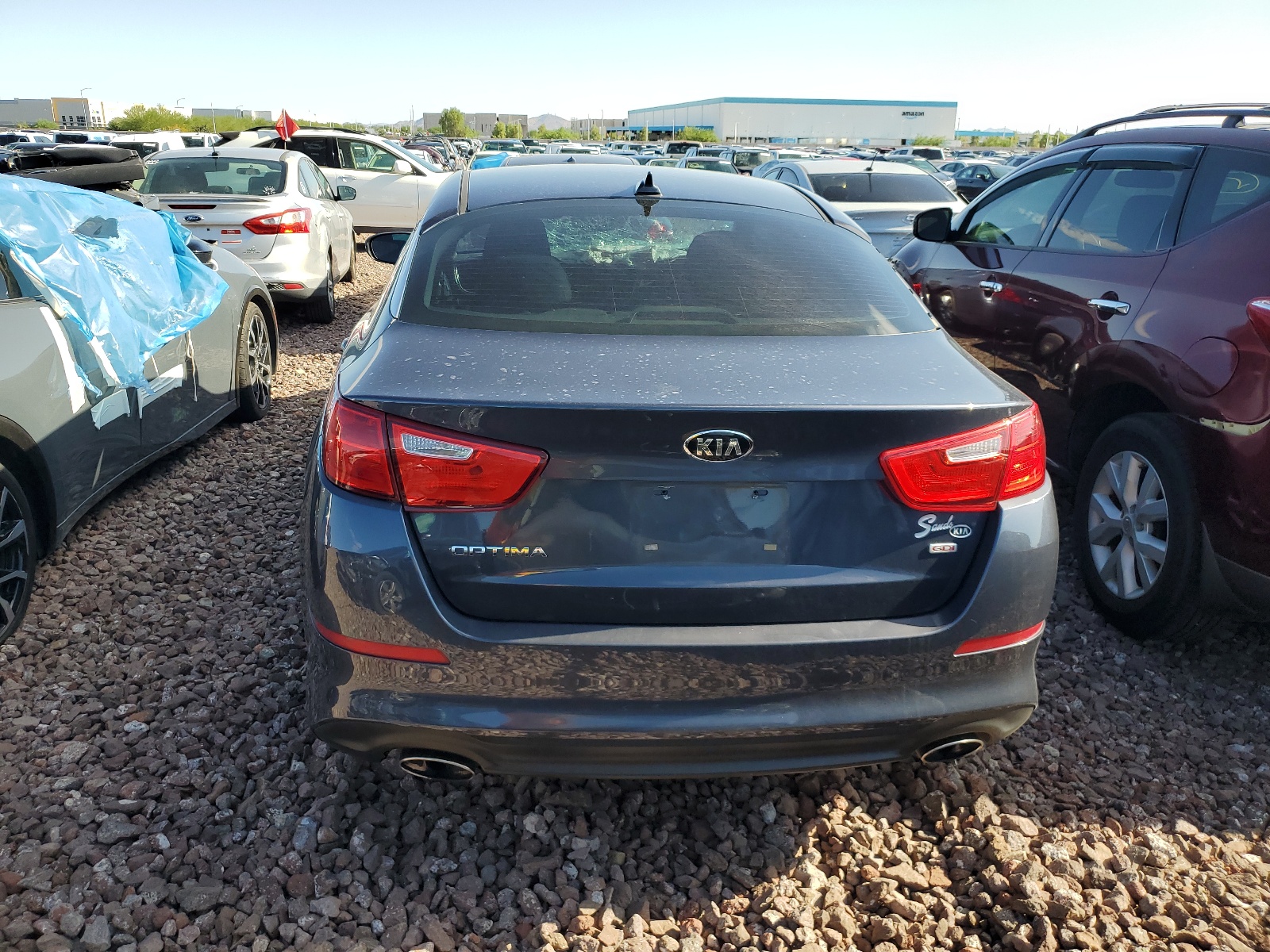 5XXGM4A77FG394416 2015 Kia Optima Lx