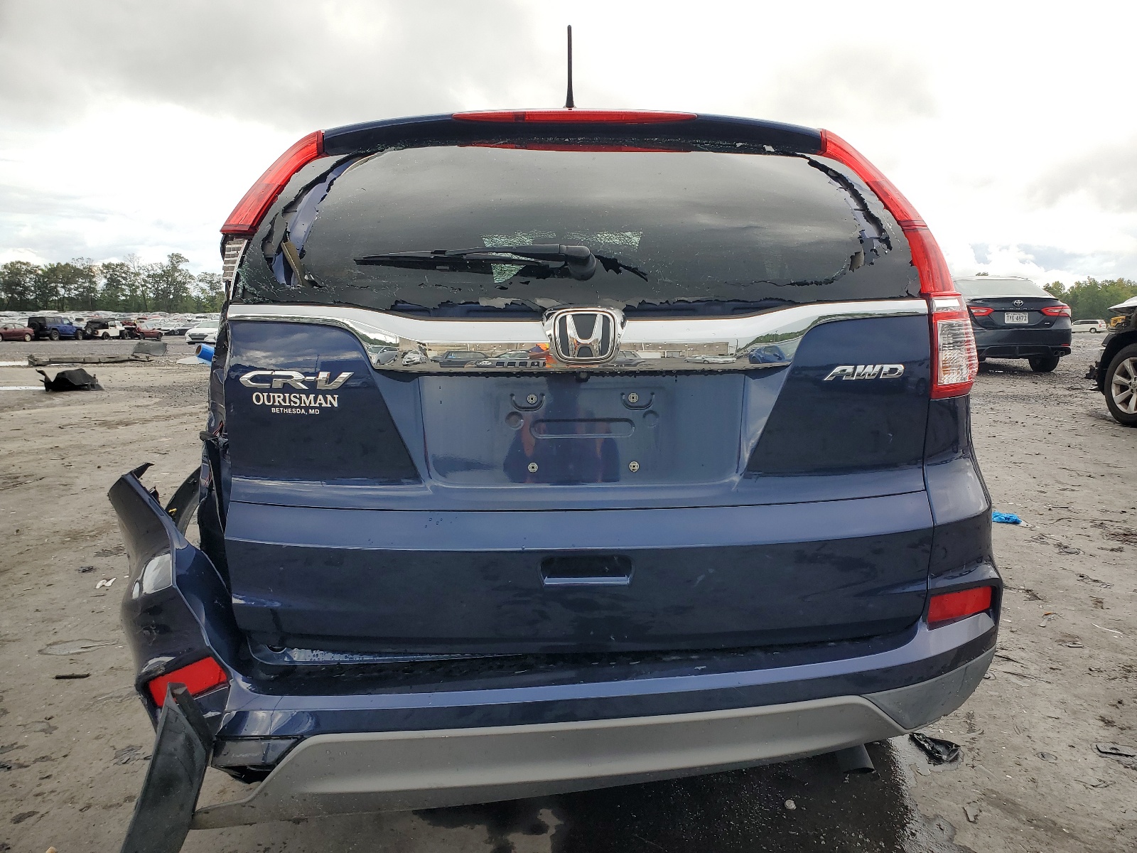 2HKRM4H38FH690402 2015 Honda Cr-V Lx