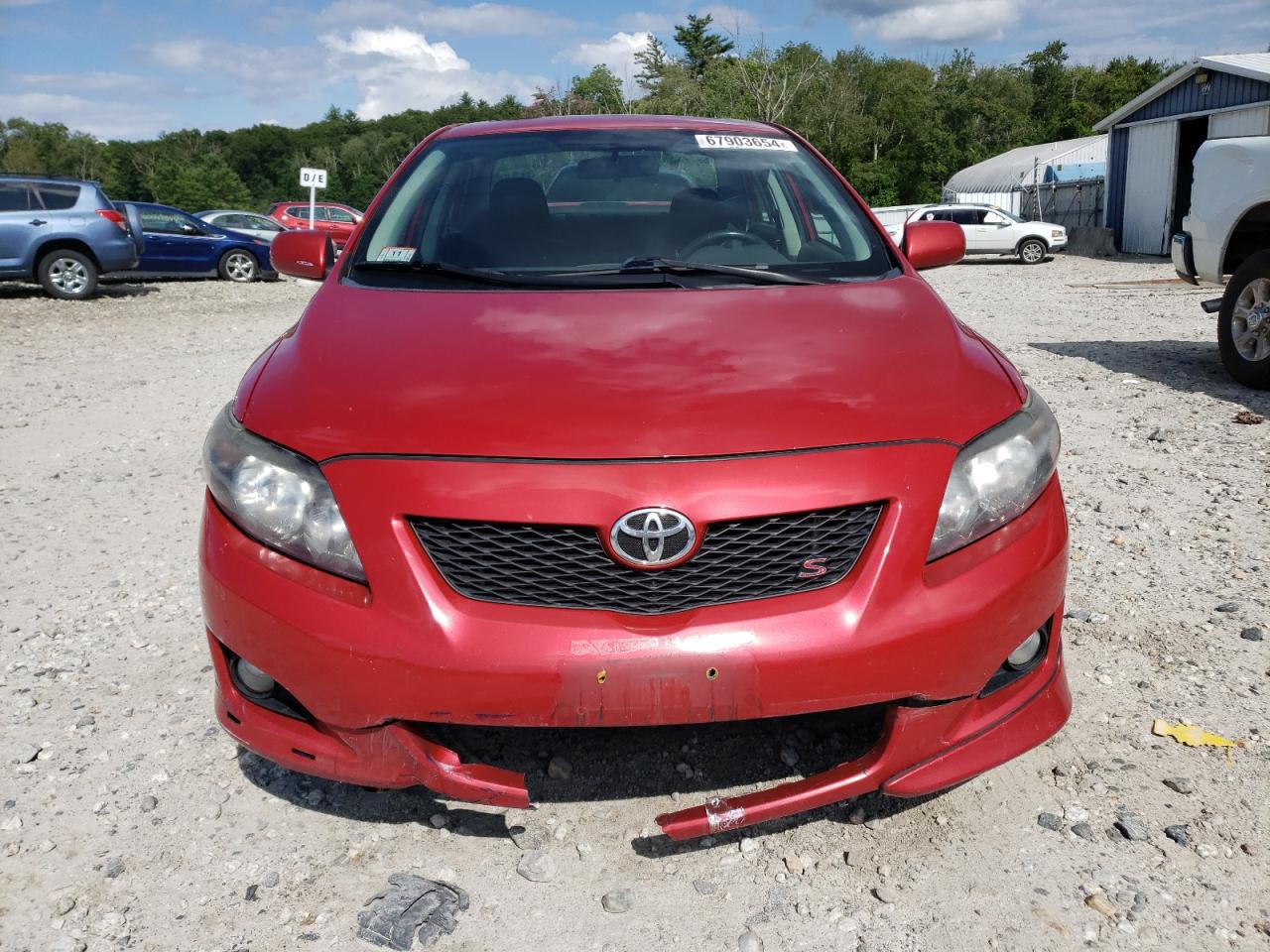 2010 Toyota Corolla Base VIN: 2T1BU4EE7AC248665 Lot: 67903654