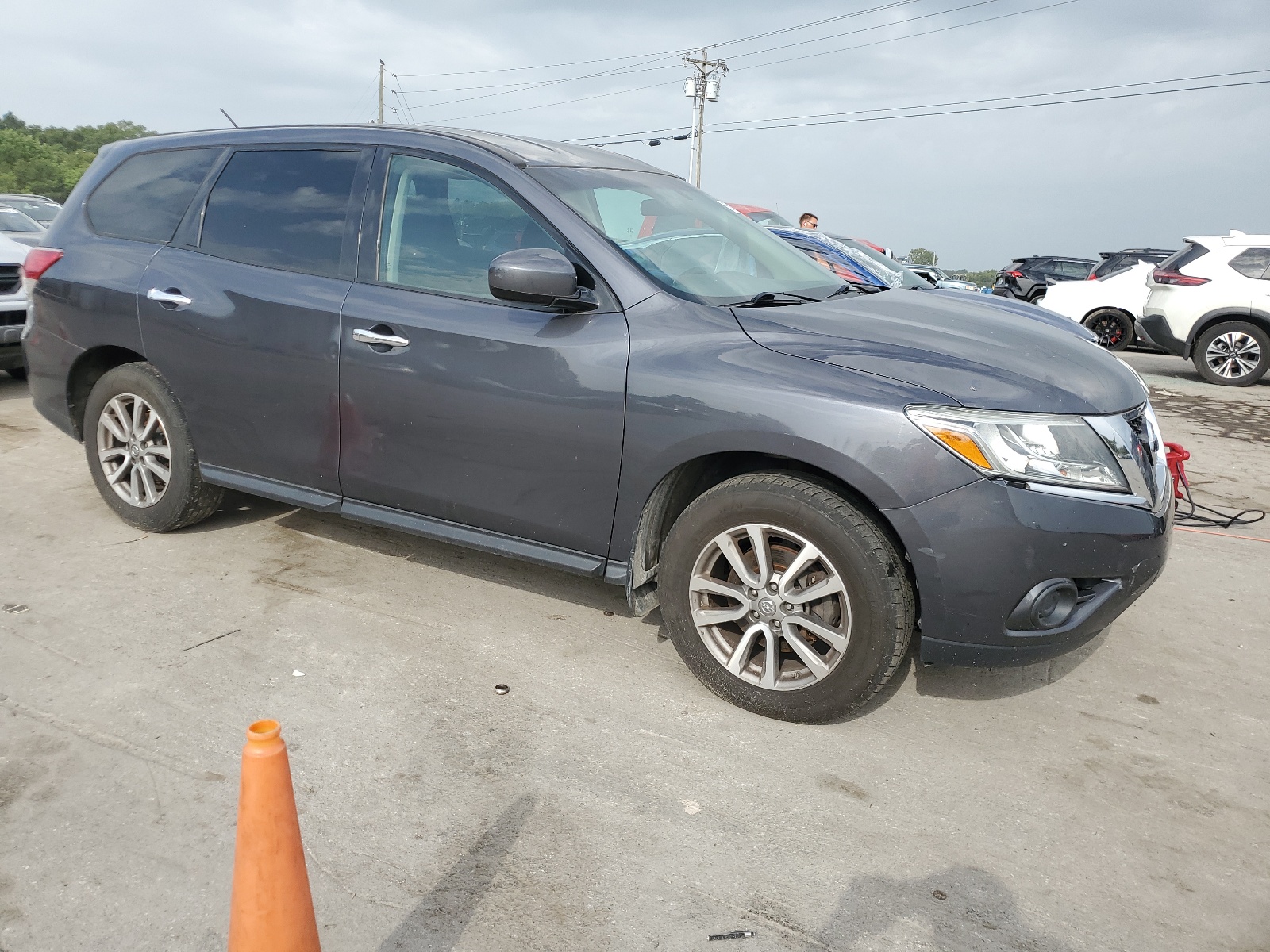 2014 Nissan Pathfinder S vin: 5N1AR2MM1EC723215