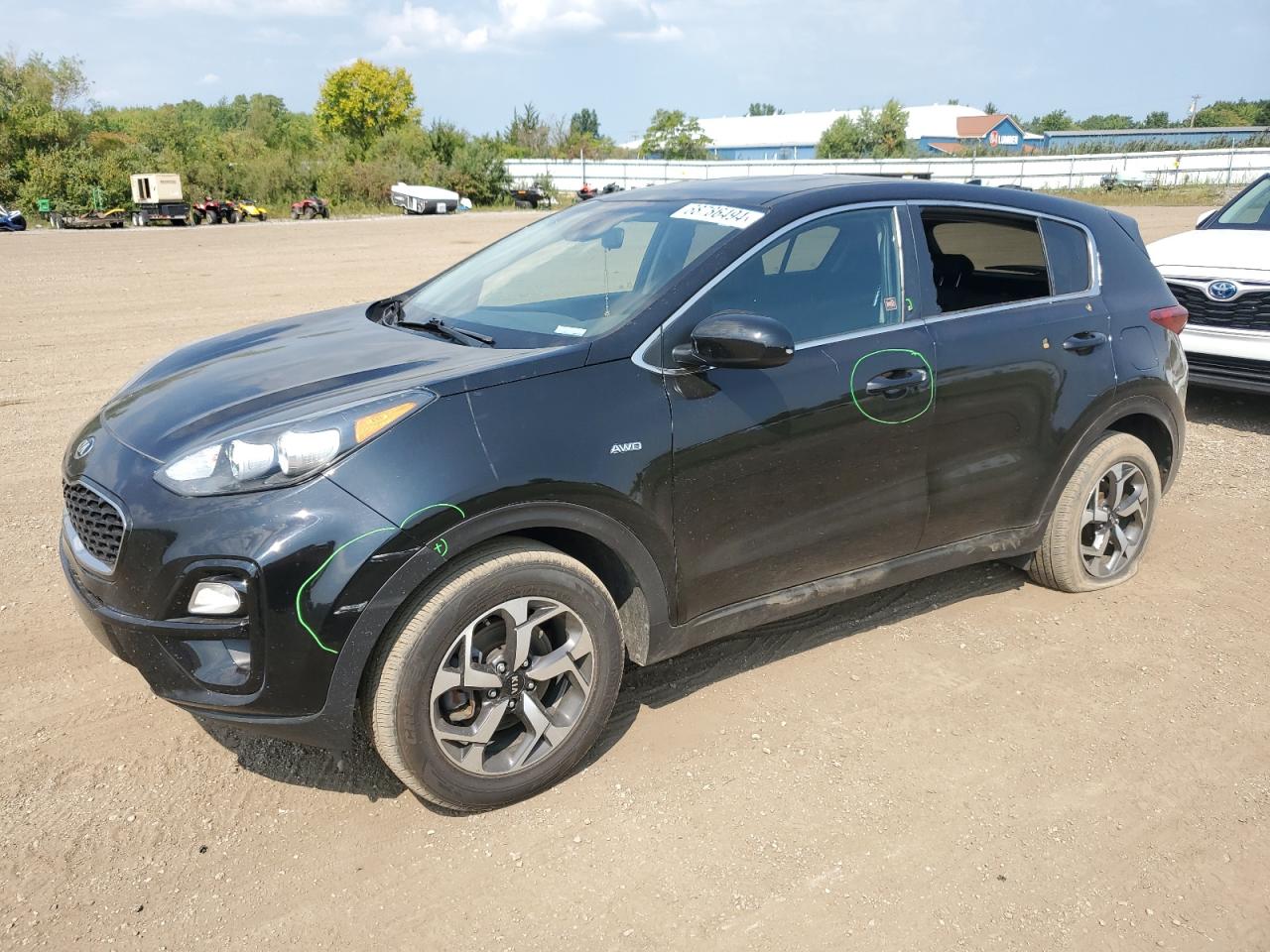 2020 Kia Sportage Lx VIN: KNDPMCACXL7693832 Lot: 68786494