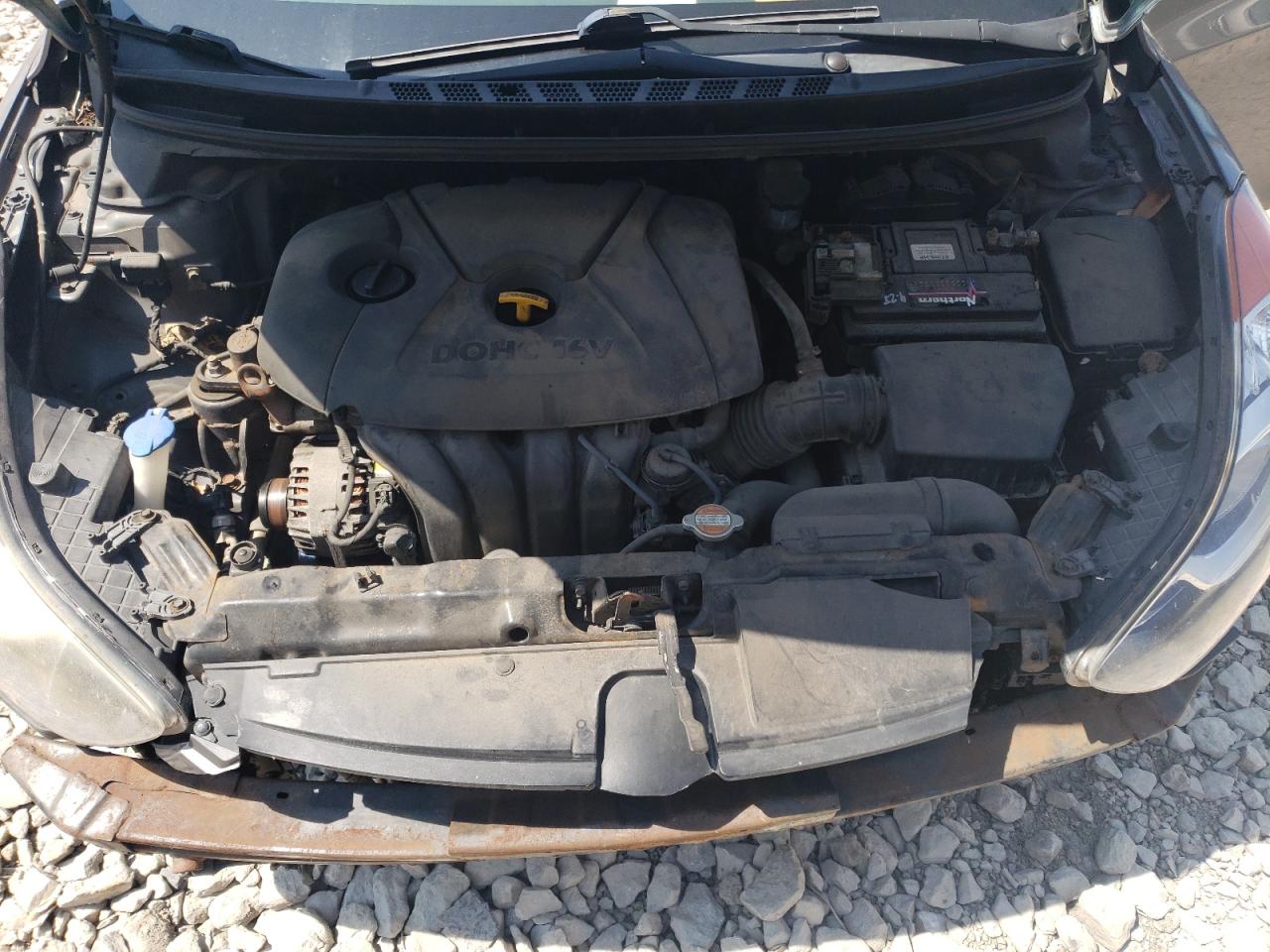 2012 Hyundai Elantra Gls VIN: 5NPDH4AE8CH142020 Lot: 67314184