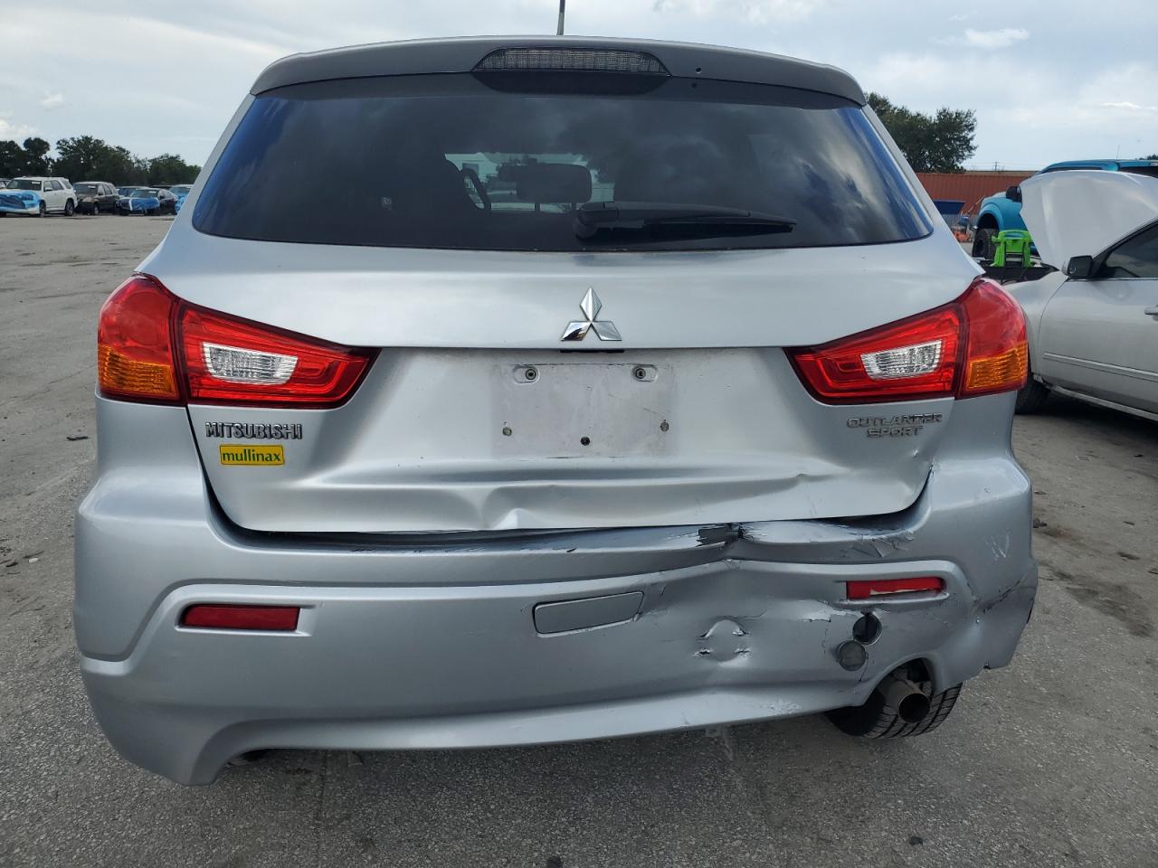 2012 Mitsubishi Outlander Sport Es VIN: JA4AP3AUXCZ008331 Lot: 80741965