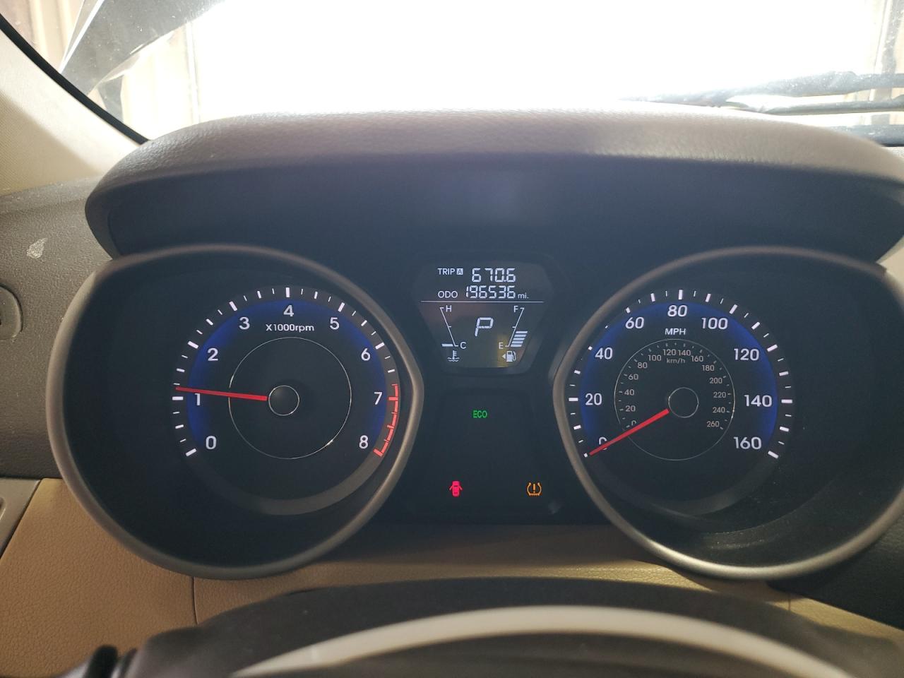 2012 Hyundai Elantra Gls VIN: KMHDH4AE8CU301443 Lot: 66404364