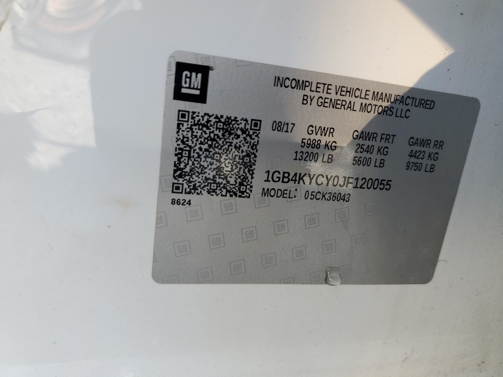 1GB4KYCY0JF120055 2018 Chevrolet Silverado K3500 1GB4KYCY0JF120055 2018 Chevrolet Silverado K3500