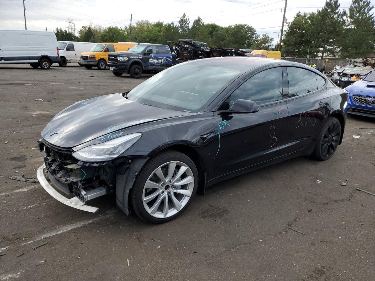 5YJ3E1EB6JF071611 2018 TESLA MODEL 3 - Image 1