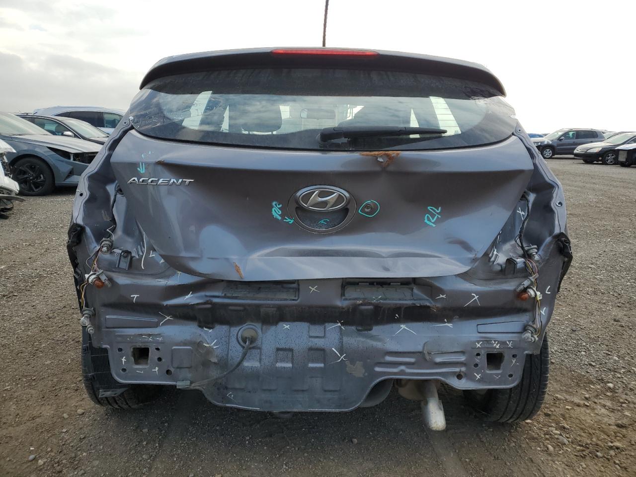 2015 Hyundai Accent Gs VIN: KMHCT5AE2FU203173 Lot: 80654363