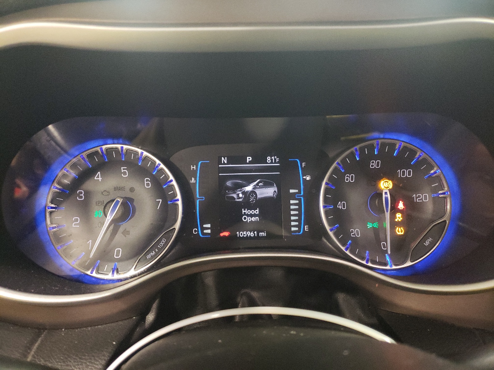 2C4RC1BG2HR745154 2017 Chrysler Pacifica Touring L