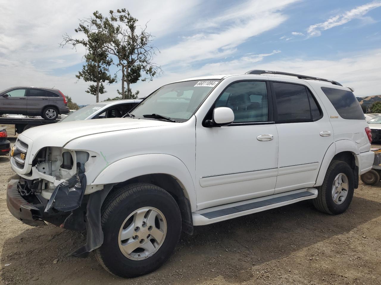 2002 Toyota Sequoia Limited VIN: 5TDBT48A52S115004 Lot: 66011894