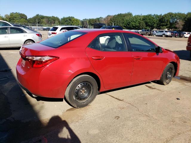 Sedans TOYOTA COROLLA 2017 Czerwony