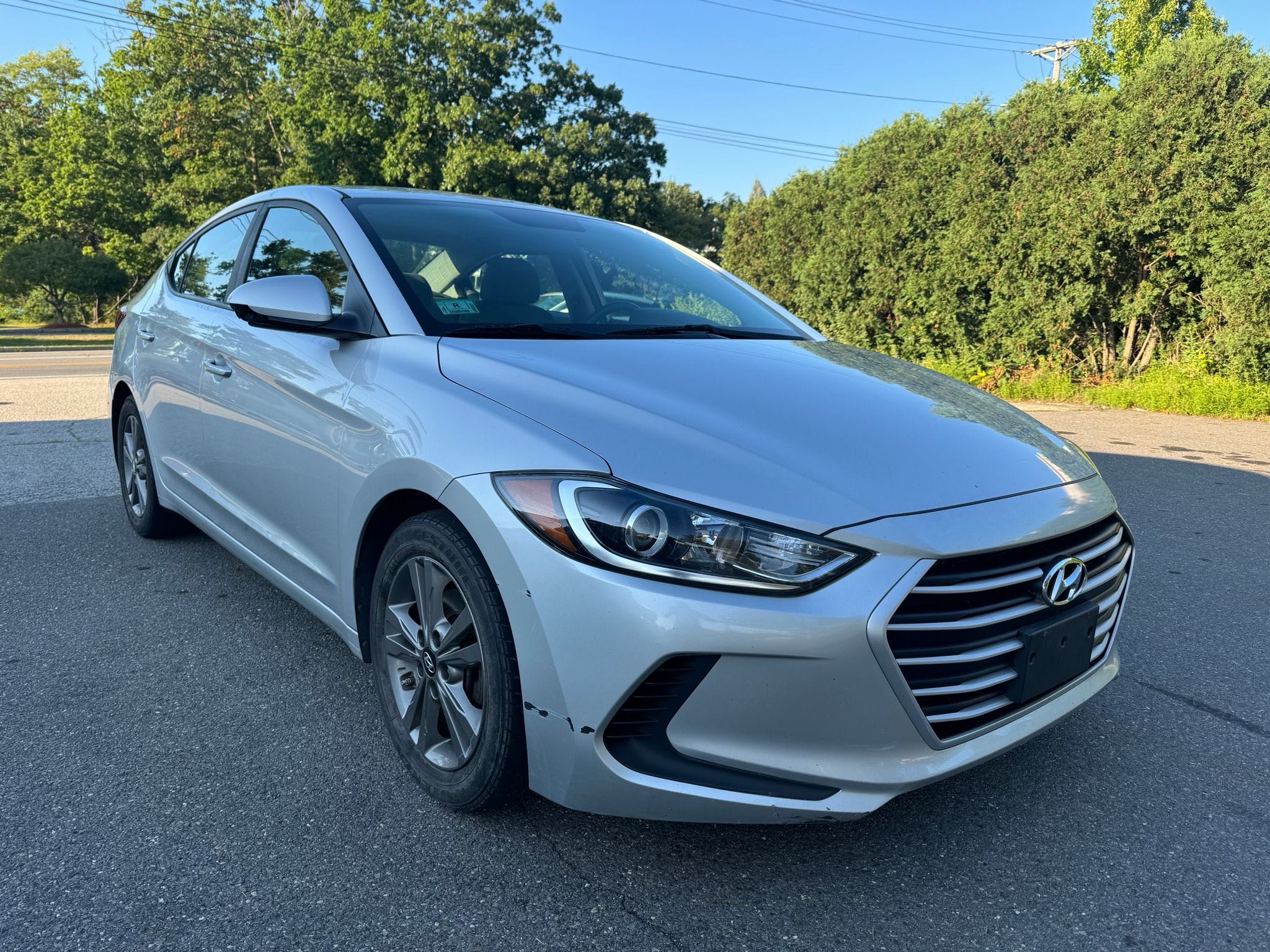 2018 Hyundai Elantra Sel vin: 5NPD84LFXJH301008