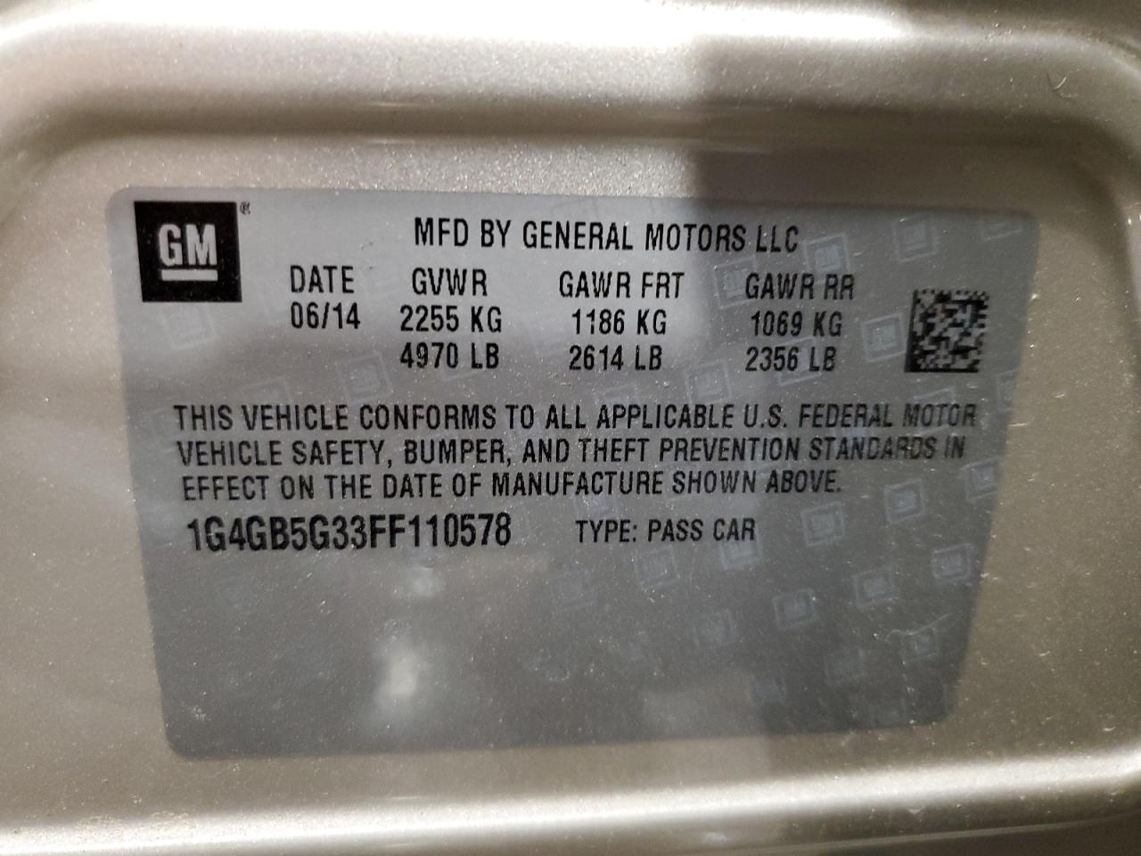 2015 Buick LaCrosse - Image 12
