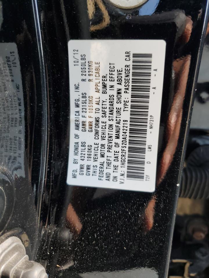 1HGCR2F52DA042219 2013 Honda Accord Sport