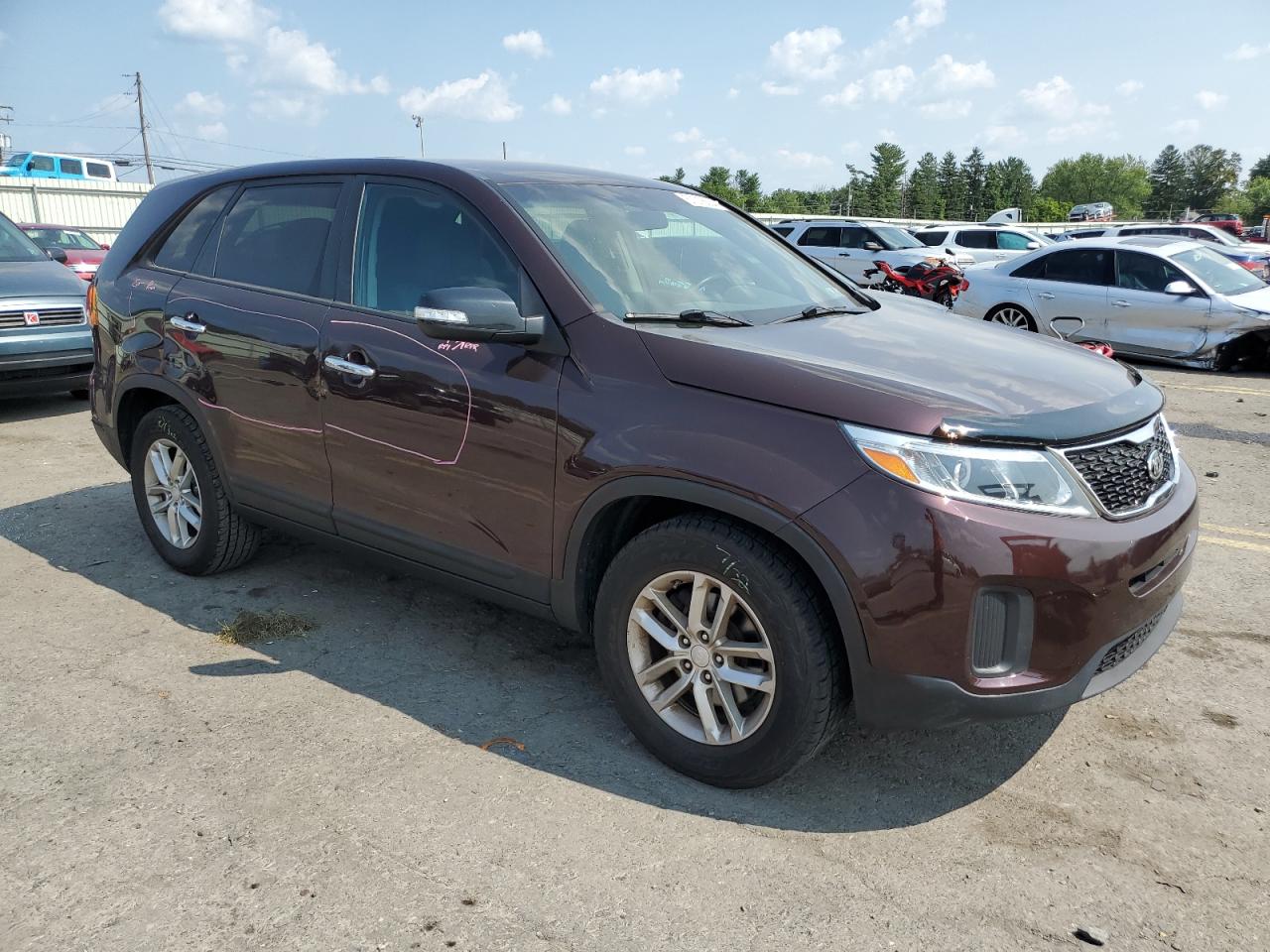 2014 Kia Sorento Lx VIN: 5XYKT3A64EG427493 Lot: 67018554