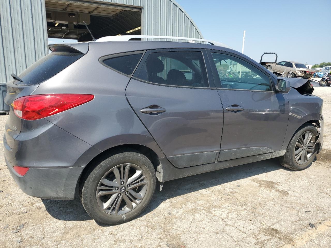 2015 Hyundai Tucson Limited grey null gas KM8JUCAG7FU969961 photo #4