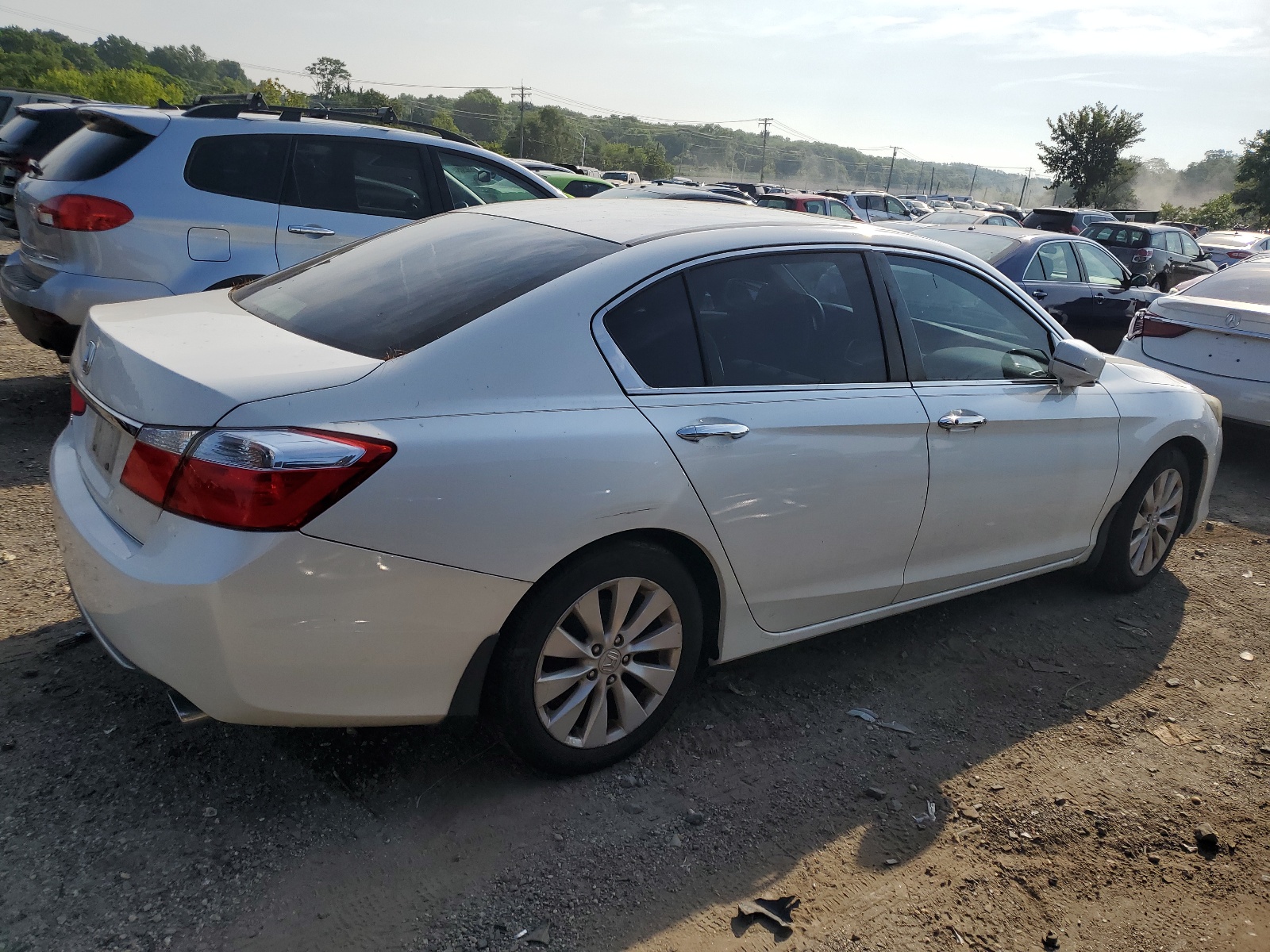 2014 Honda Accord Ex vin: 1HGCR2F75EA217825