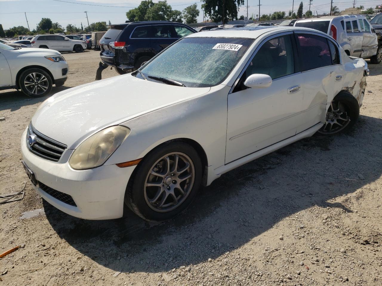 2005 Infiniti G35 VIN: JNKCV51EX5M213882 Lot: 65827924