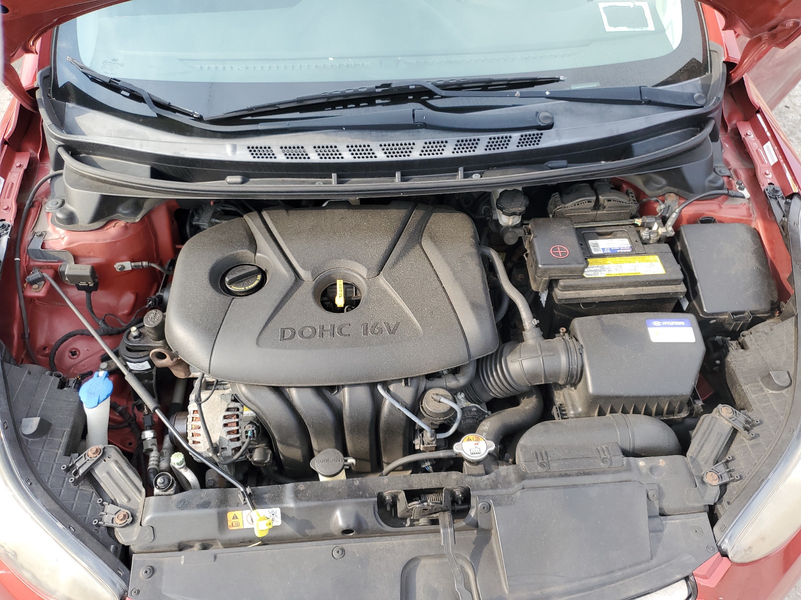 KMHDH4AE7CU493728 2012 Hyundai Elantra Gls