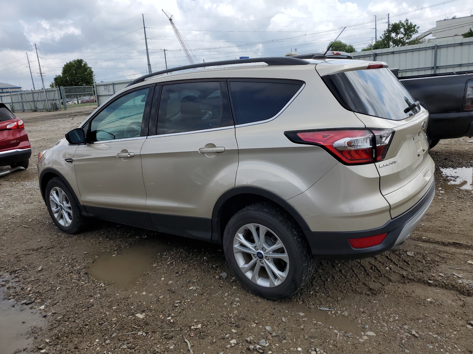 2018 Ford Escape Se vin: 1FMCU9GD6JUD07807